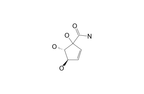 REL-1-XI,4R,5S-TRIHYDROXY-2-CYCLOPENTENE-1-AMIDE
