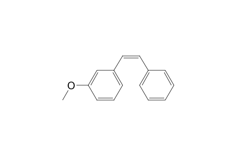 1-(3-methoxy-phenyl)-2-phenyl-Z-ethene