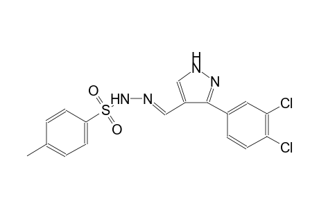 N'-{(E)-[3-(3,4-dichlorophenyl)-1H-pyrazol-4-yl]methylidene}-4-methylbenzenesulfonohydrazide