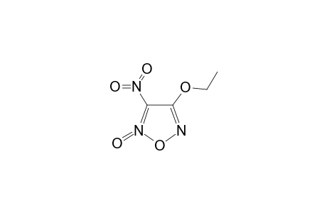 4-ethoxy-3-nitro-2-oxido-furazan-2-ium