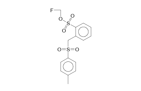Fluoromethyl 2-{[(4-methylphenyl)sulfonyl]methyl}benzenesulfonate