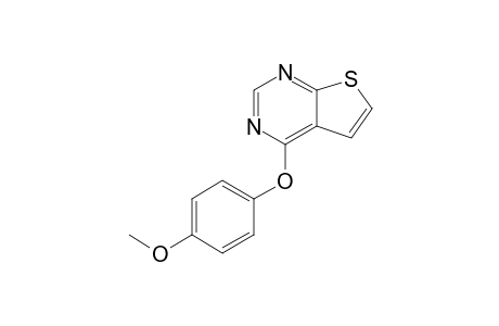 4-(4-Methoxyphenoxy)thieno[2,3-d]pyrimidine