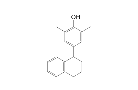 2,6-dimethyl-4-(1,2,3,4-tetrahydronaphthalen-1-yl)phenol
