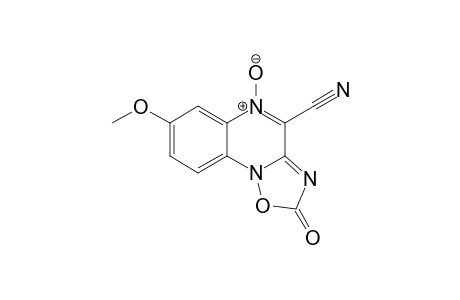 2-keto-7-methoxy-5-oxido-[1,2,4]oxadiazolo[2,3-a]quinoxalin-5-ium-4-carbonitrile