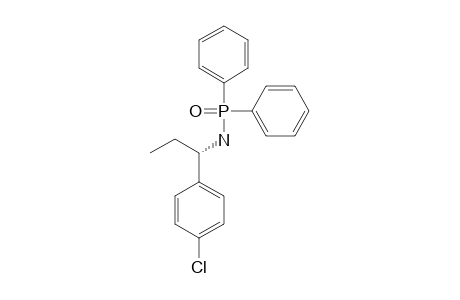 N-[(1S)-1-(4-CHLOROPHENYL)-PROPYL]-P,P-DIPHENYLPHOSPHINIC-AMIDE