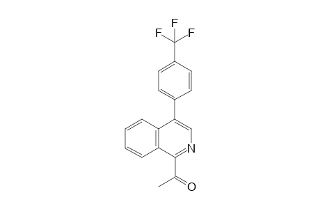 1-(4-(4-(Trifluoromethyl)phenyl)isoquinolin-1-yl)ethan-1-one