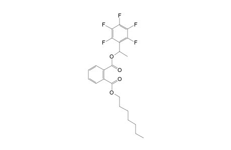 Phthalic acid, heptyl 1-(pentafluorophenyl)ethyl ester