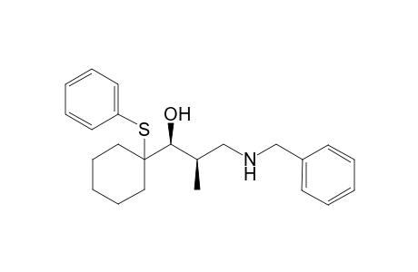 (1S,2R)-3-Benzylamino-2-methyl-1-[1-(phenylthio)cyclohexyl]propan-1-ol