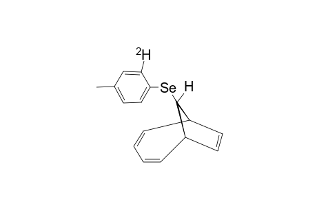 syn-9-(Ortho-deutero-para-tolylseleno)-bicyclo-[4.2.1]-nona-2,4-7-triene