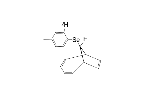 syn-9-(Ortho-deutero-para-tolylseleno)-bicyclo-[4.2.1]-nona-2,4-7-triene