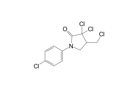 3,3-Dichloro-4-(chloromethyl)-1-(4-chlorophenyl)pyrrolidin-2-one