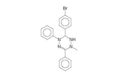 3-(4-Bromophenyl)-1-methyl-4,6-diphenyl-1,2,3,4-tetrahydro-[1,2,4,5]tetrazine