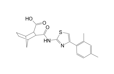 3-({[4-(2,4-dimethylphenyl)-1,3-thiazol-2-yl]amino}carbonyl)bicyclo[2.2.1]heptane-2-carboxylic acid
