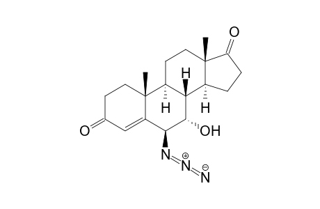 (6S,7S,8R,9S,10R,13S,14S)-6-azido-10,13-dimethyl-7-oxidanyl-2,6,7,8,9,11,12,14,15,16-decahydro-1H-cyclopenta[a]phenanthrene-3,17-dione