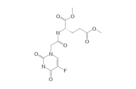 (S)-DIMETHYL-2-[2-(5-FLUORO-2,4-DIOXO-3,4-DIHYDROPYRIMIDIN-1(2H)-YL)-ACETAMIDO]-PENTANEDIOATE