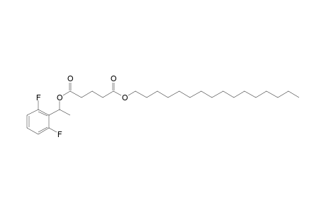 Glutaric acid, 1-(2,6-difluorophenyl)ethyl hexadecyl ester