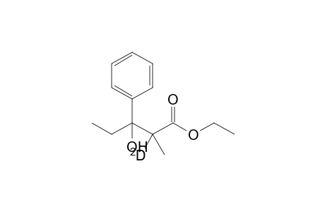 Ethyl 2-deuterio-3-hydroxy-2-methyl-3-phenylpentanoate