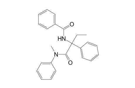 Benzeneacetamide, .alpha.-(benzoylamino)-.alpha.-ethyl-N-methyl-N-phenyl-