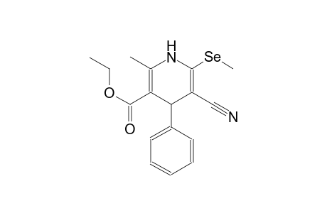 ethyl 5-cyano-2-methyl-6-(methylselanyl)-4-phenyl-1,4-dihydro-3-pyridinecarboxylate