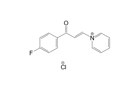 trans-1-[3-(p-fluorophenyl)-3-oxopropenyl]pyridinium chloride