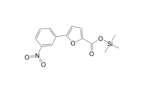 5-(3-Nitrophenyl)-2-furoic acid, tms derivative