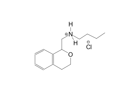 N-(3,4-dihydro-1H-isochromen-1-ylmethyl)-1-butanaminium chloride