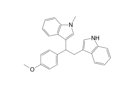 3-(2-(1H-indol-3-yl)-1-(4-Methoxyphenyl)ethyl)-1-methyl-1H-indole