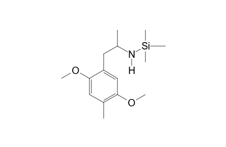 2,5-Dimethoxy-4-methylamphetamine TMS