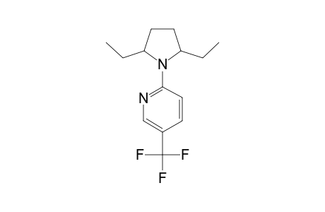 2,5-DIETHYL-1-(5-TRIFLUOROMETHYL-2-PYRIDINYL)-PYRRORIDINE;MAJOR-ISOMER