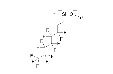 Poly(methyl perfluorohexylethylenesiloxane)