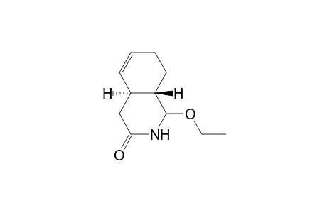 3(2H)-Isoquinolinone, 1-ethoxy-1,4,4a,7,8,8a-hexahydro-