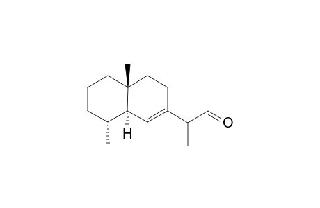 2-[(4aR,8R,8aR)-4a,8-dimethyl-4,5,6,7,8,8a-hexahydro-3H-naphthalen-2-yl]propanal