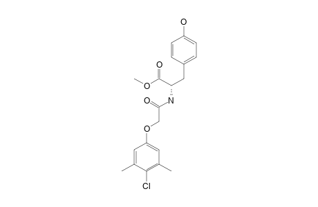 2-(4-CHLORO-3,5-DIMETHYLPHENOXY)-ACETYL-TYROSINE-METHYLESTER