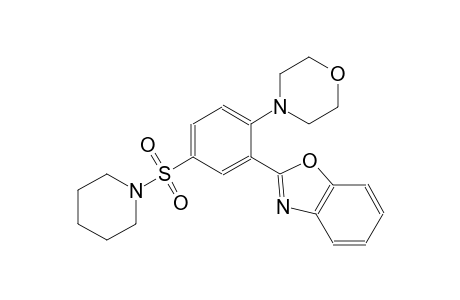 benzoxazole, 2-[2-(4-morpholinyl)-5-(1-piperidinylsulfonyl)phenyl]-