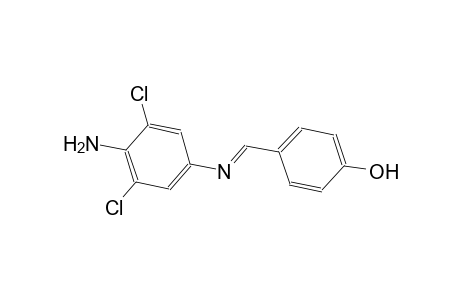 phenol, 4-[(E)-[(4-amino-3,5-dichlorophenyl)imino]methyl]-