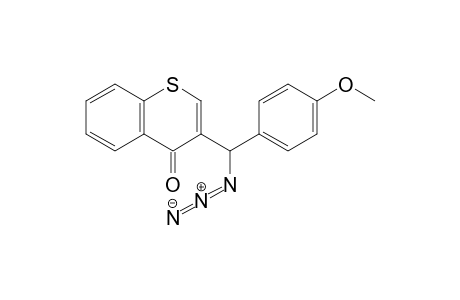 3-[azido-(4-methoxyphenyl)methyl]-1-benzothiopyran-4-one