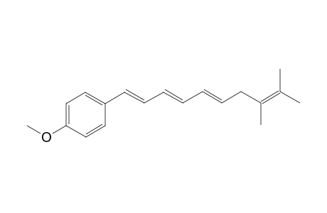 1-Methoxy-4-((1E,3E,5E)-8,9-dimethyldeca-1,3,5,8-tetraenyl)-benzene