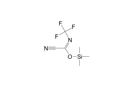 Carbonocyanidimidic acid, (trifluoromethyl)-, trimethylsilyl ester