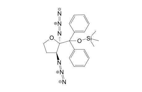 (((2R,3S)-2,3-diazidotetrahydrofuran-2-yl)diphenylmethoxy)trimethylsilane