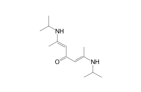 2,5-Heptadien-4-one, 2,6-bis[(1-methylethyl)amino]-