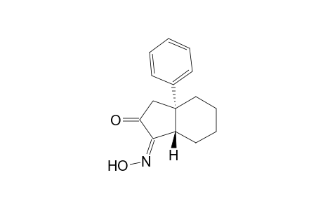1H-Indene-1,2(3H)-dione, hexahydro-3a-phenyl-, 1-oxime, trans-
