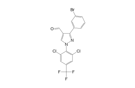 1-(2,6-DICHLORO-4-TRIFLUOROMETHYL)-3-(3-BROMOPHENYL)-1H-PYRAZOLE-4-CARBALDEHYDE