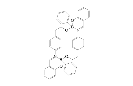2,2'-Di(phenyl)bis[3-aza-2-bora-1-oxabicyclo[4.4.0]decano][5.5]paracyclophane