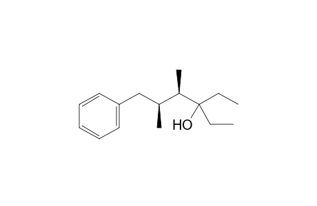 (4R,5S)-3-ethyl-4,5-dimethyl-6-phenyl-hexan-3-ol