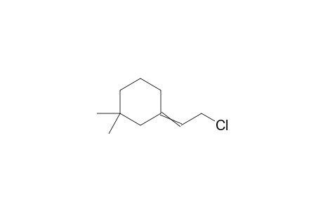Cyclohexane, 3-(2-chloroethylidene)-1,1-dimethyl-