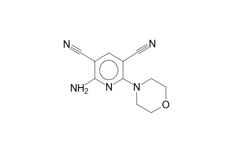 2-morpholino-3,5-dicyano-6-aminopyridine