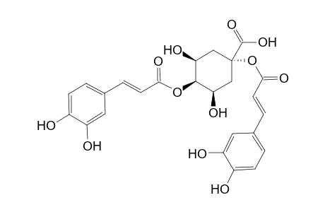 (1-alpha,3-beta,4-beta,5-beta)-1,4-Bis{[(2E)-3-(3,4-dihydroxyphenyl)-1-oxoprop-2-en-1-yl]oxy}-3,5-dihydroxycyclohexanecarboxylic Acid