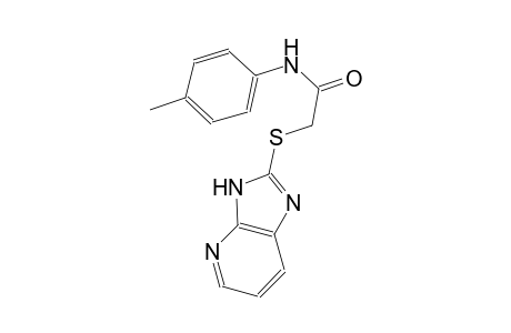 2-(3H-imidazo[4,5-b]pyridin-2-ylsulfanyl)-N-(4-methylphenyl)acetamide