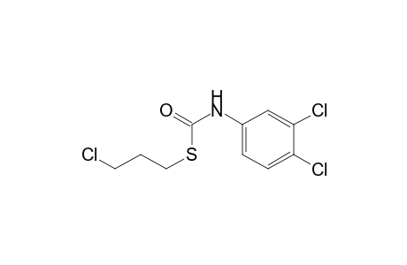 Carbanilic acid, 3,4-dichlorothio-, S-(3-chloropropyl)ester