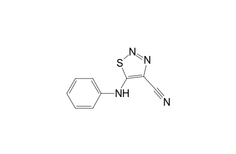 5-Anilino-4-thiadiazolecarbonitrile